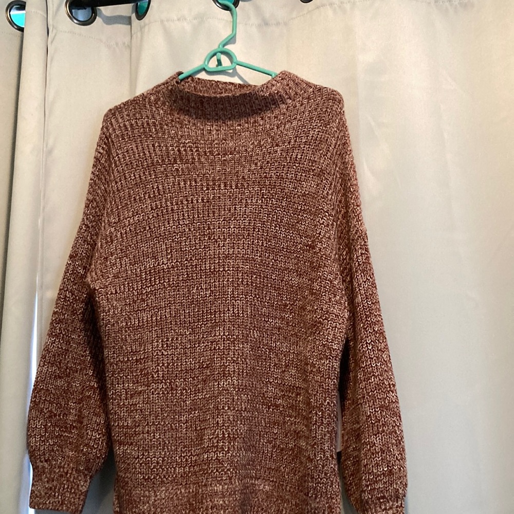 Brand new mock neck sweater with tags size large